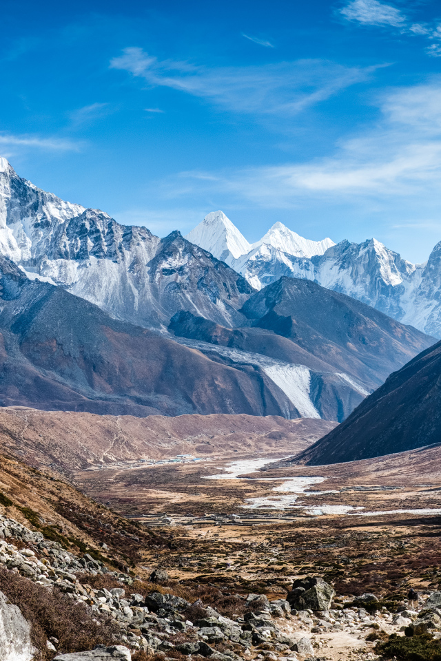 Гора Ама-Даблам в Гималаях