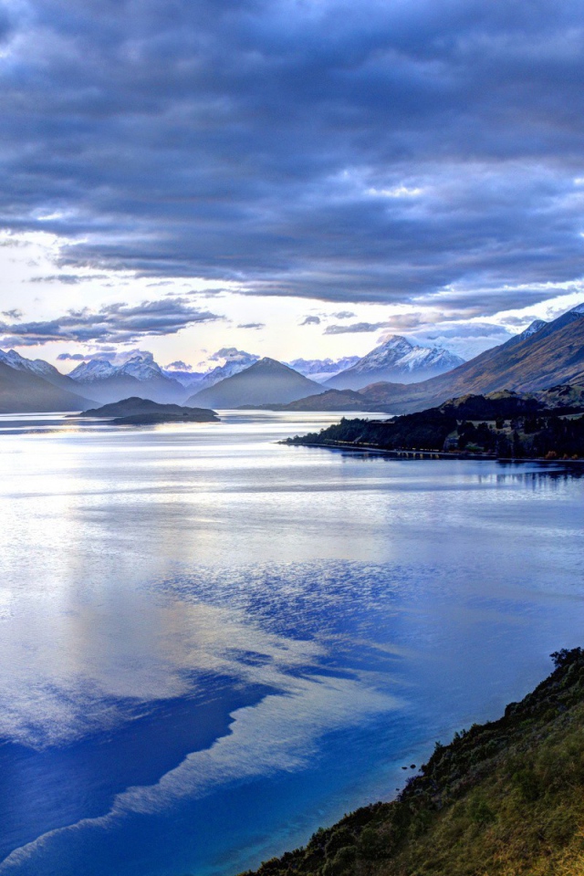 Пейзаж Новой Зелландии