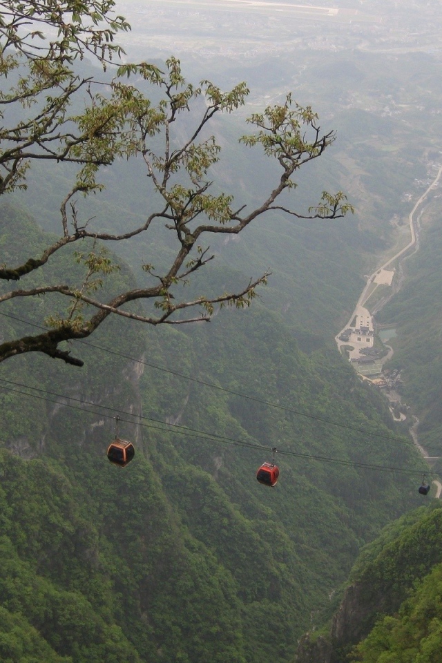 Панорама с горной вершины