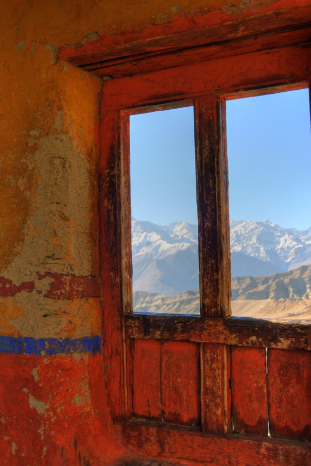 Вид из окна