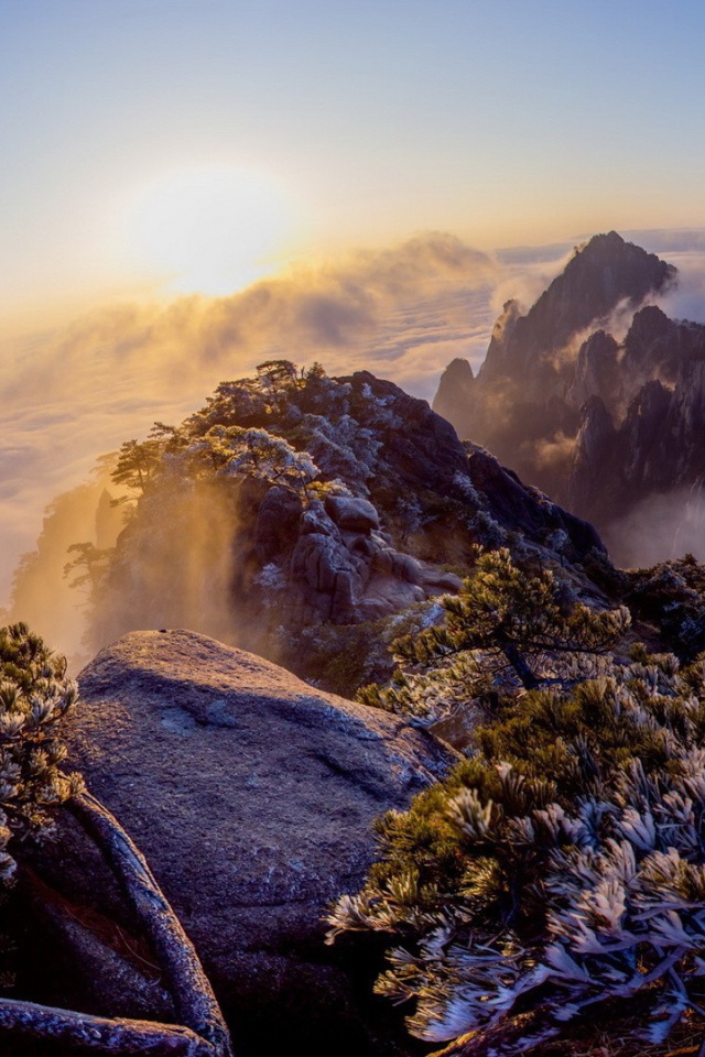 Вид с горной вешины