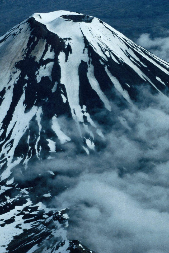 Вулкан в Новой Зеландии