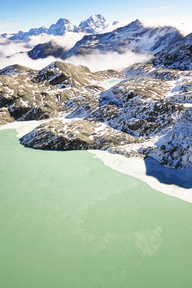 Горы в Новой зеландии