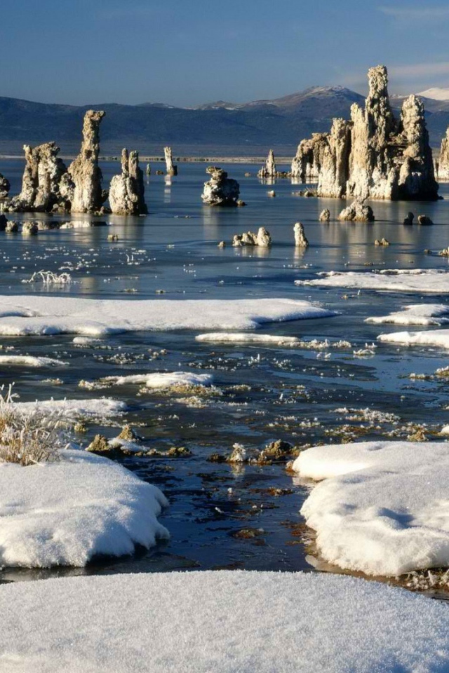 Зимний пейзаж Калифорнии