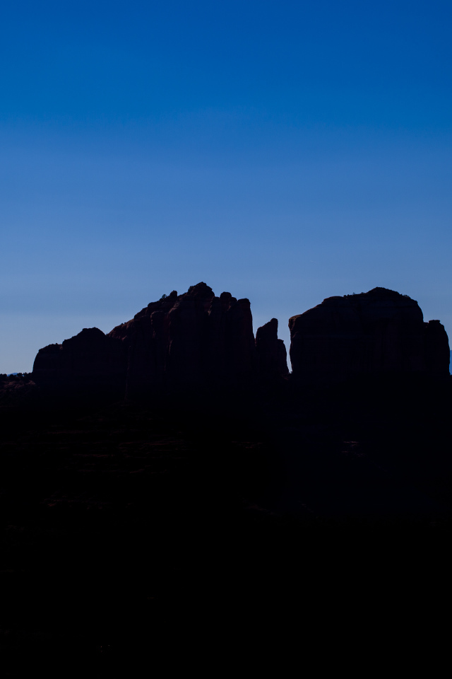 Красивое фото после заката солнца