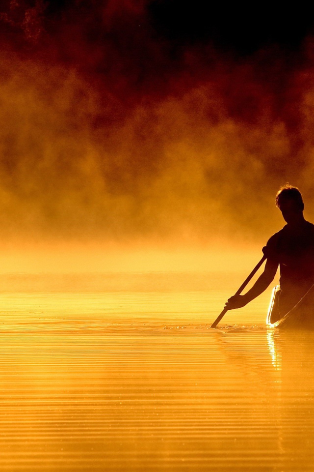 Человек в лодке