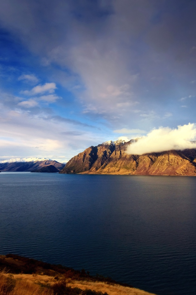 Озеро Хавеа в Новой Зеландии