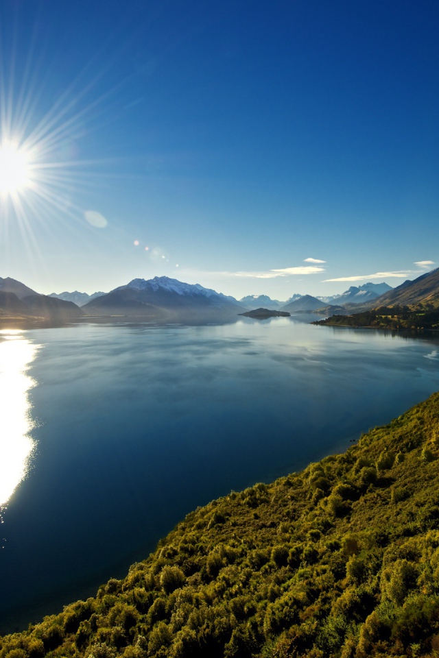 Пейзаж на озере