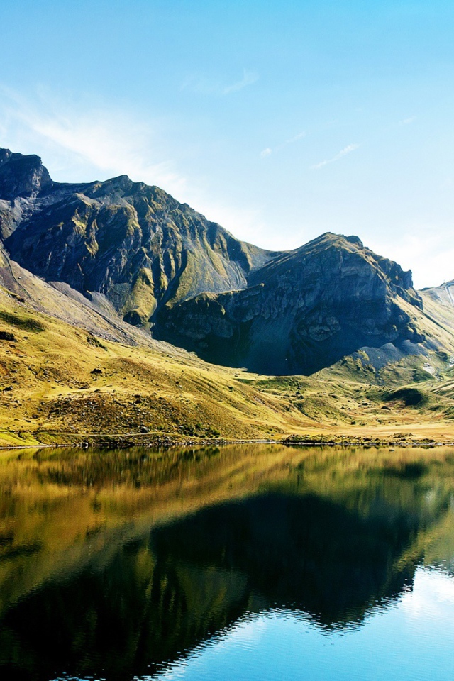 Озеро в Альпах