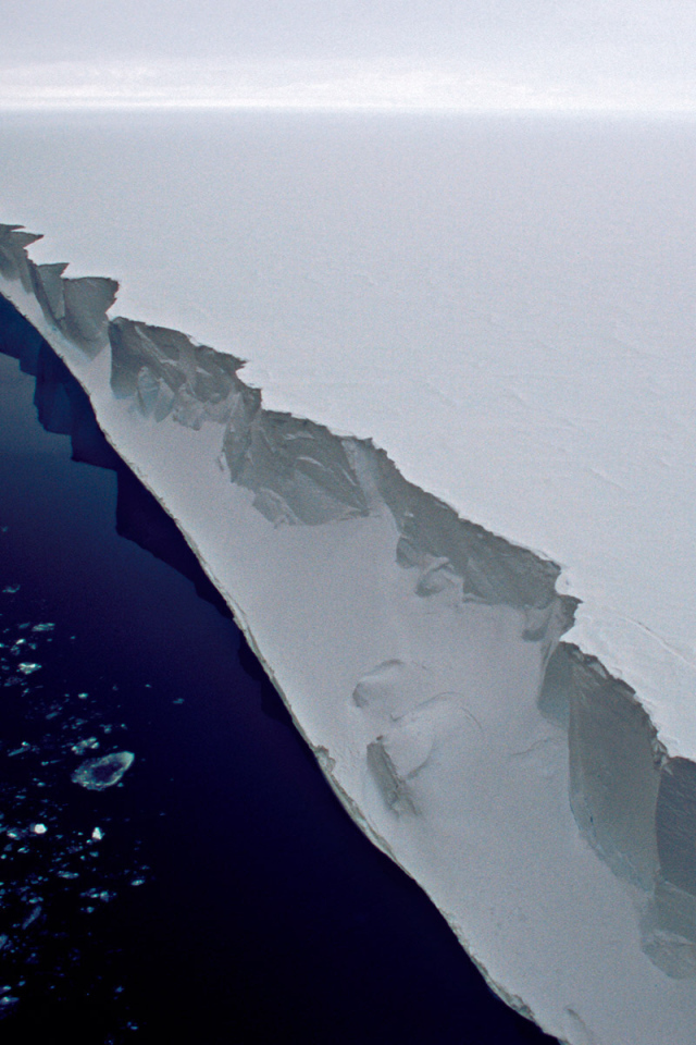 Край льда в антарктиде