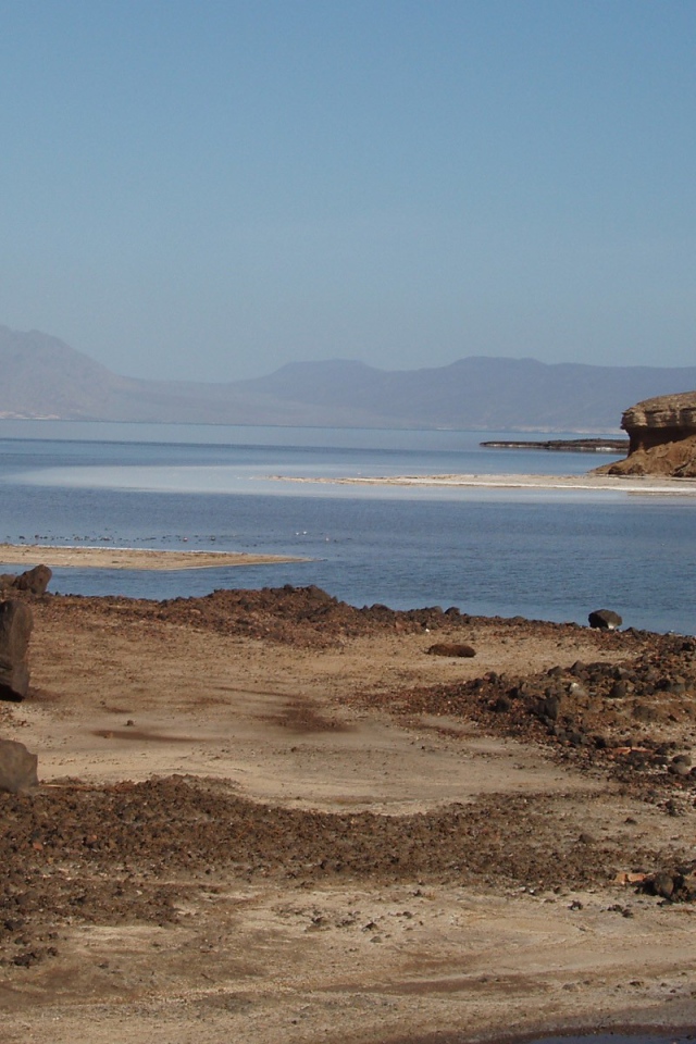 Каменистый берег моря