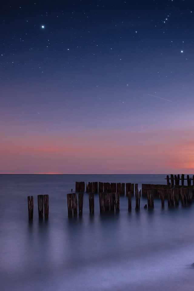 Звездная ночь на море