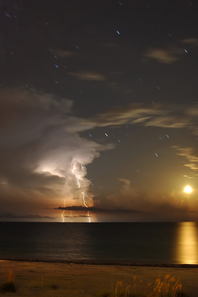 Гроза в Мексиканском заливе