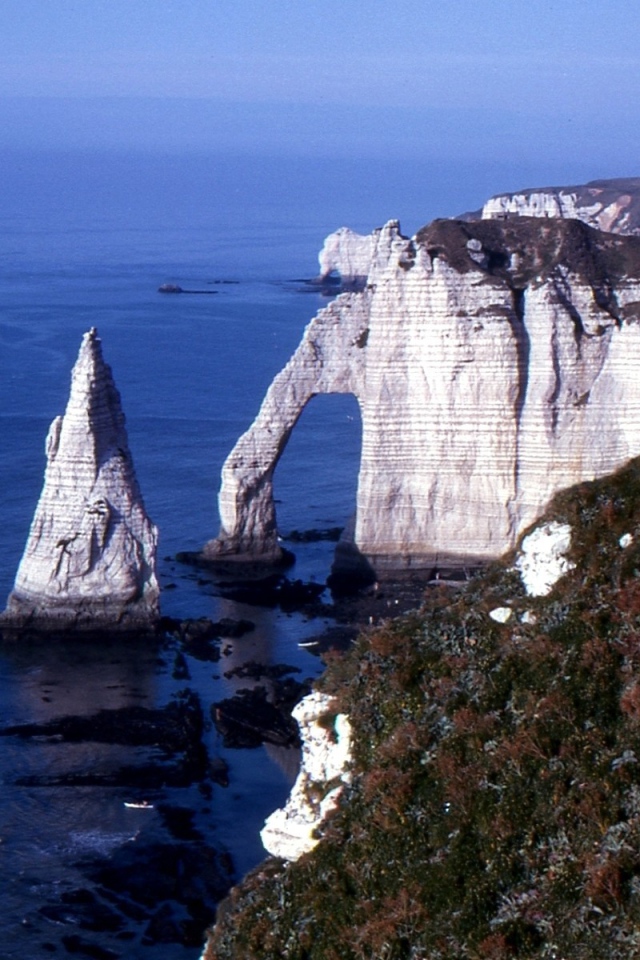 Белый берег во Франции