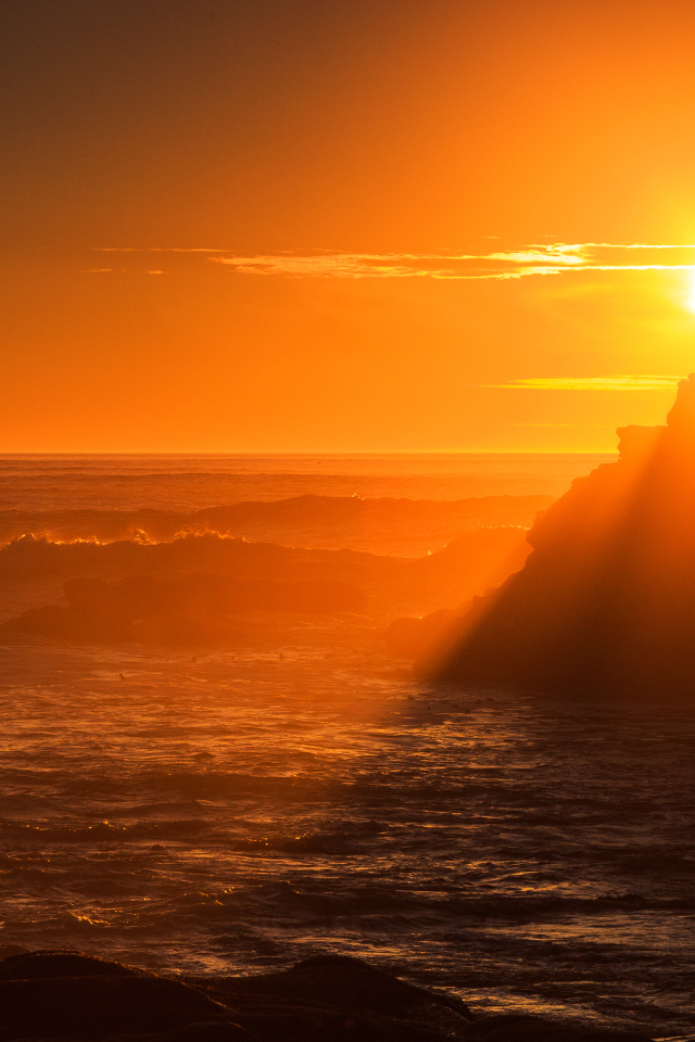 Великолепное место для заката