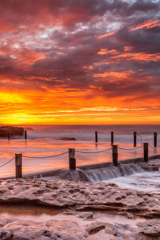 Оранжевый закат