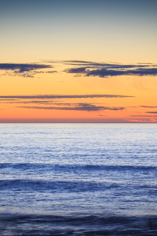 Закат с мыса Араго, Орегон, США