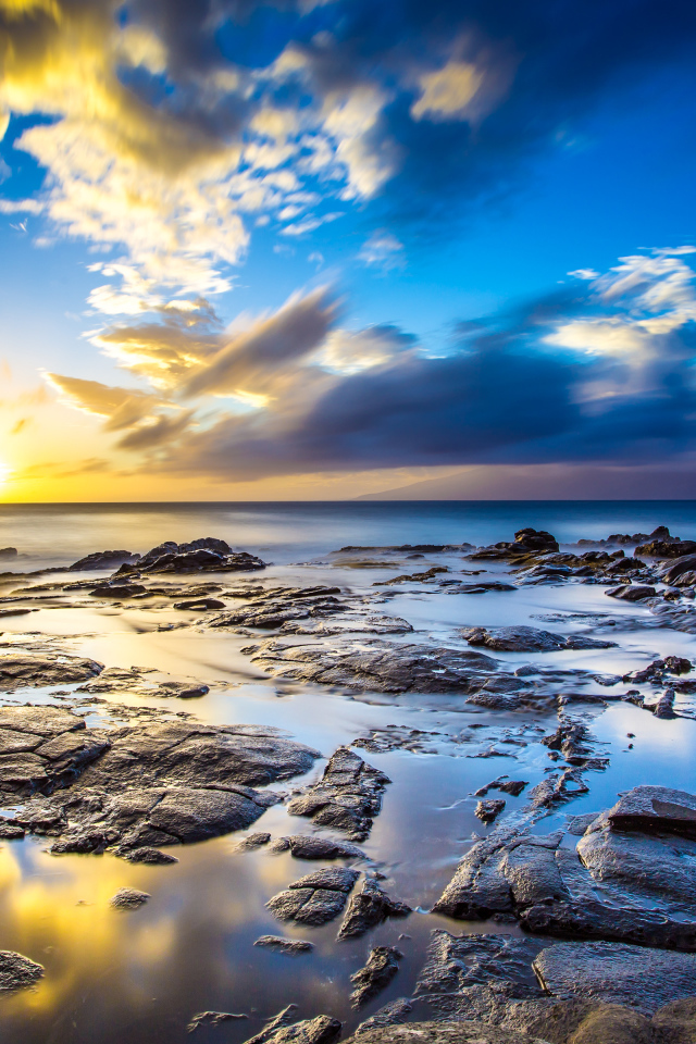 Закат на Гавайях