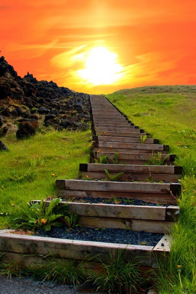 Лестница ведущая к солнцу