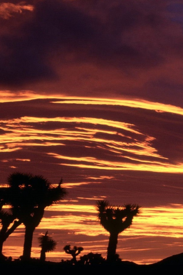 Облака на закате