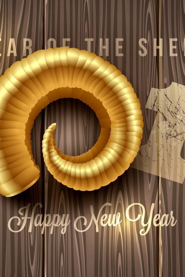 2015 Новый год овцы