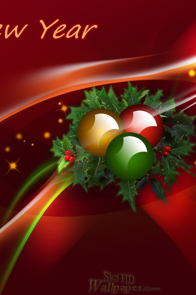 Новогодние обои