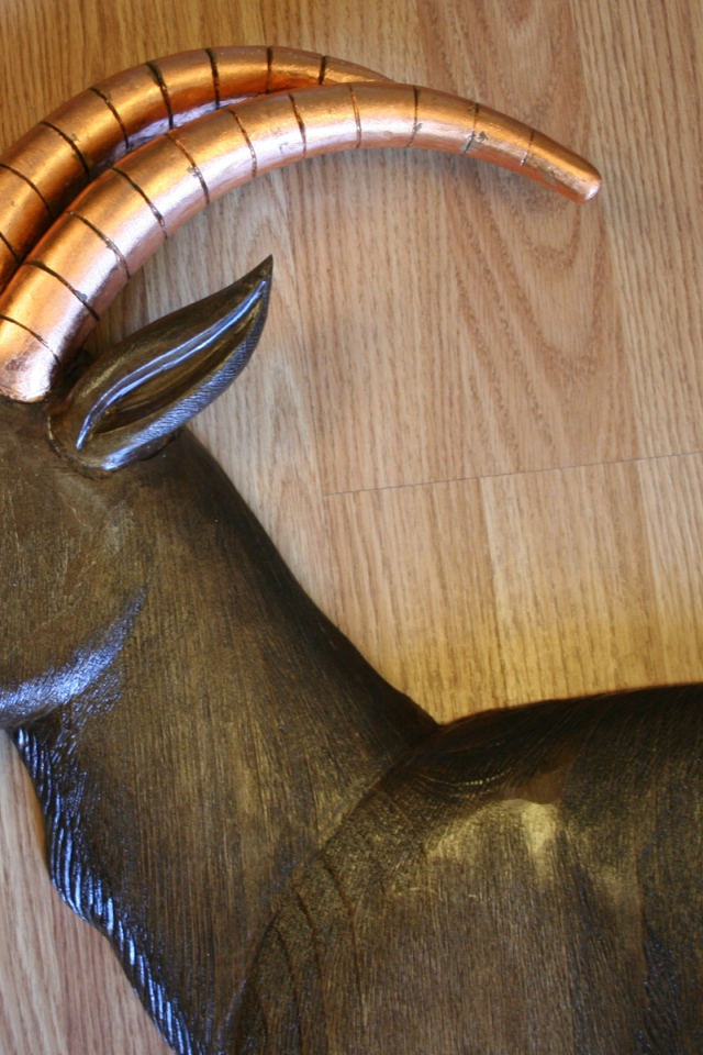 Новый Год 2015 деревянная коза