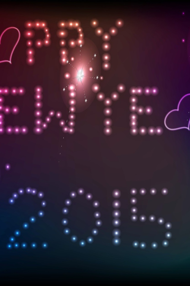 Табло с надписью 2015