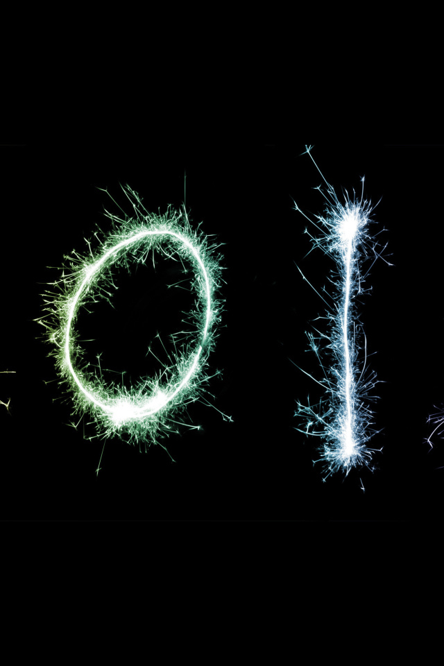 Бенгальские огни на Новый Год 2015