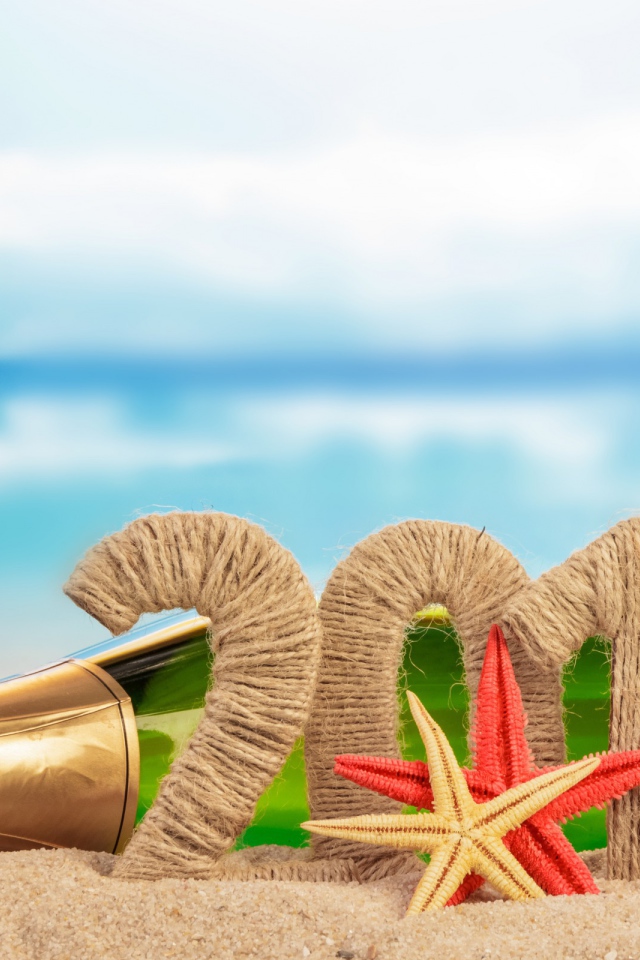 Новый год на пляже