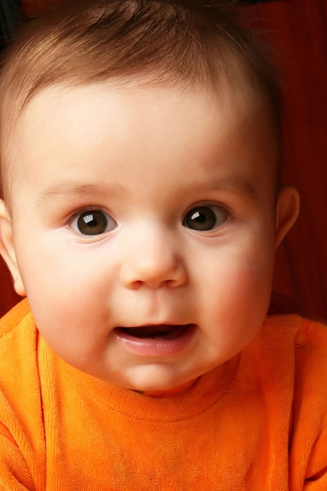 Милый ребенок крупным планом