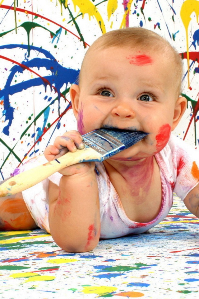 Будущий маляр