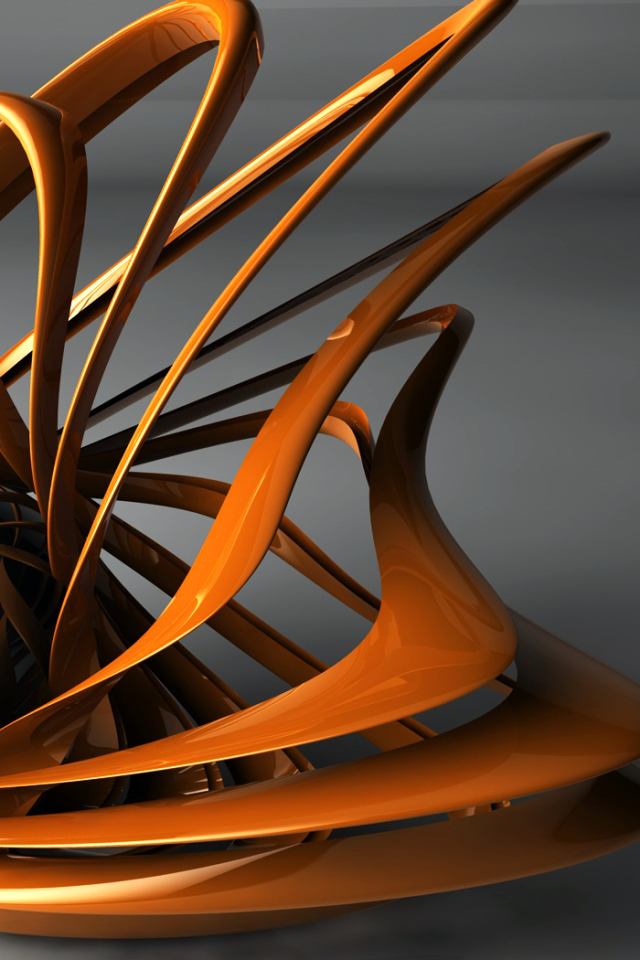 Абстрактный черный шар