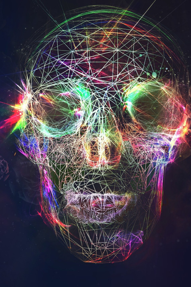 Абстрактный череп