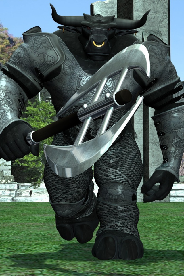 Минотавр с топором