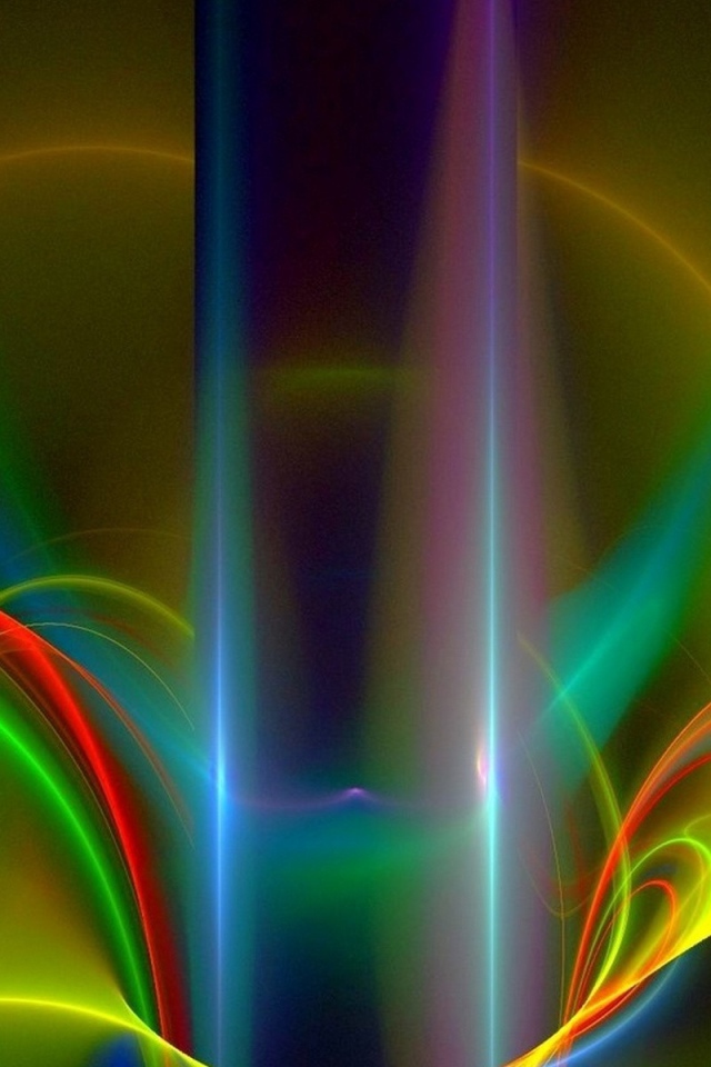 Неоновая абстракция