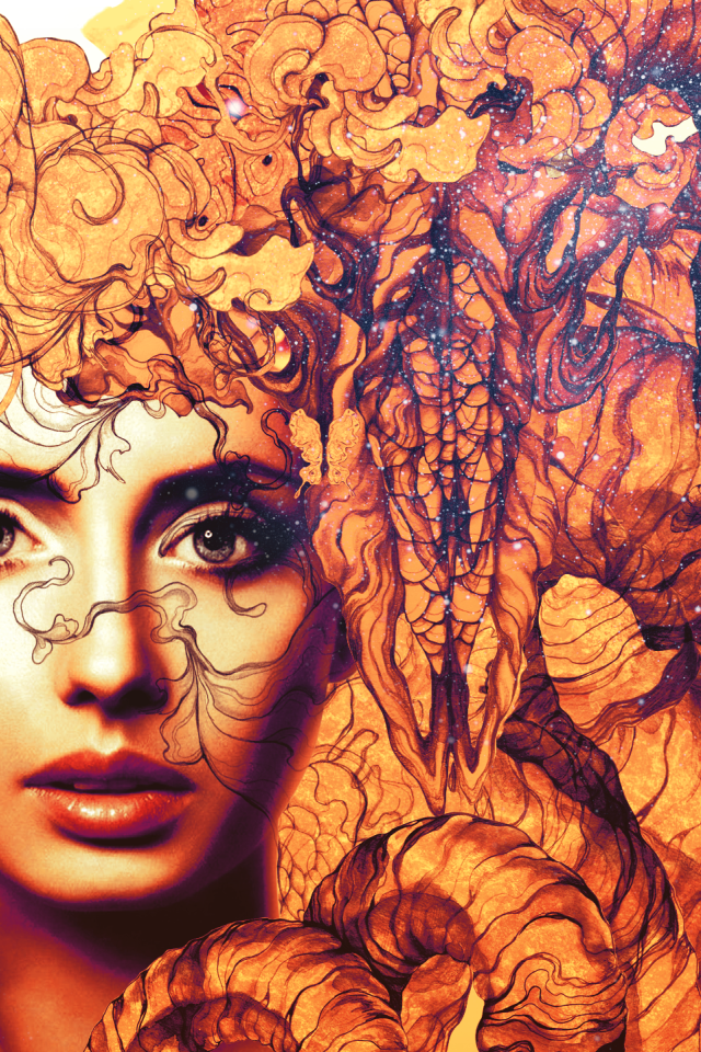 Лицо девушки