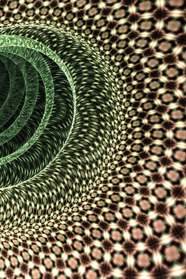 Тоннель из узоров