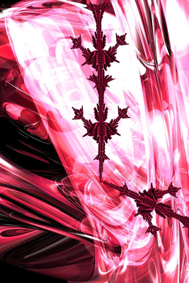 Розовая абстракция