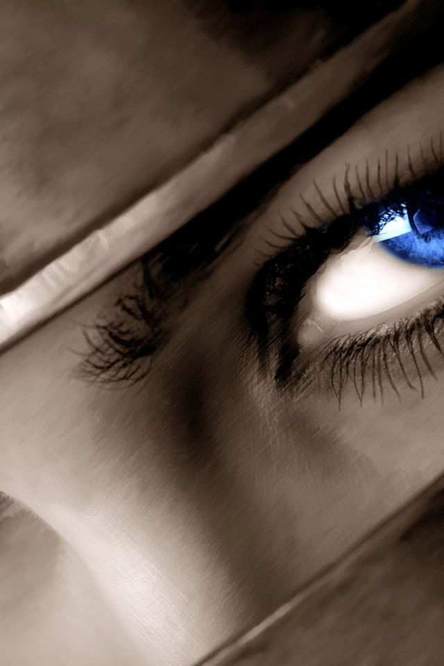 Синие глаза