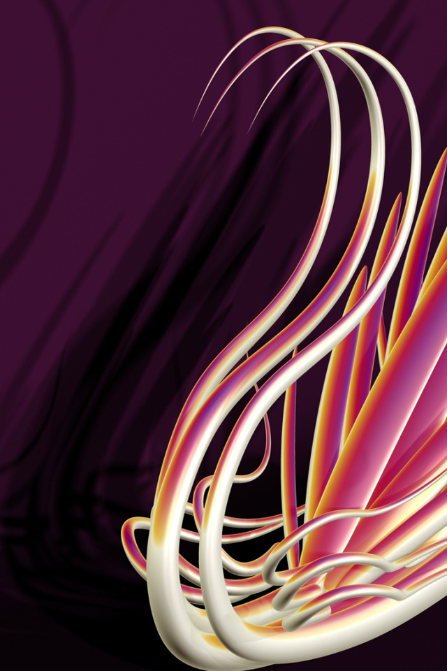 Абстрактный лебедь