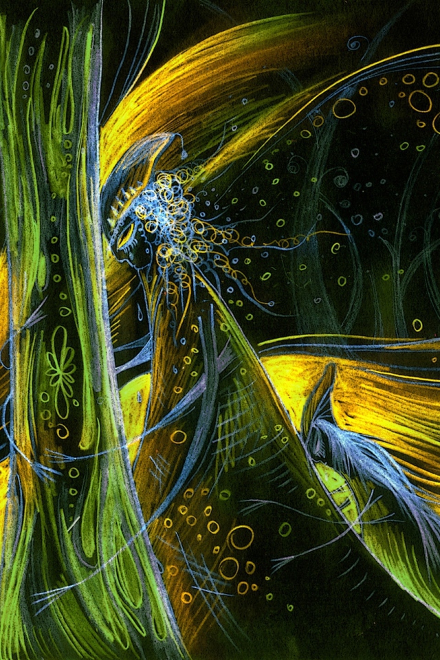 Абстрактные птицы