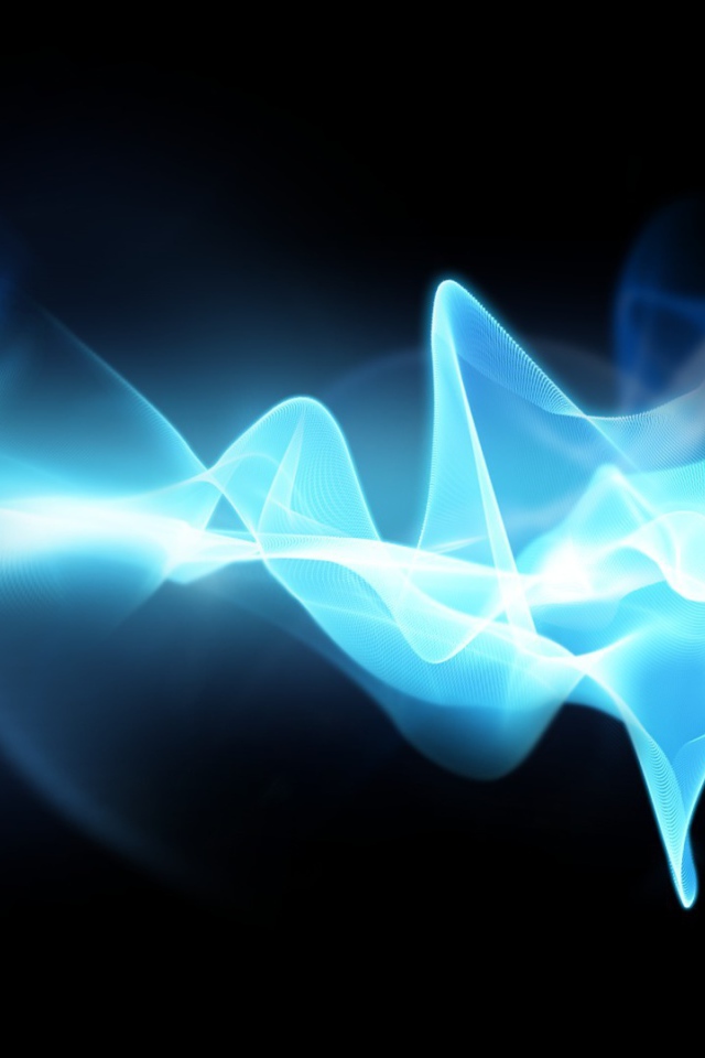 Голубое Космическое свечение