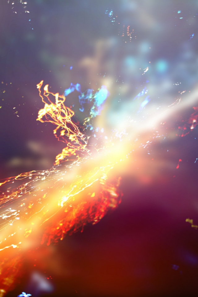 Разноцветные брызги