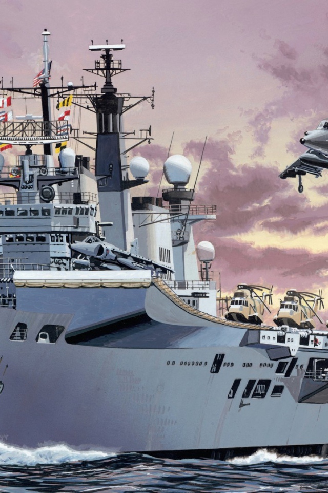 Британский авианосец