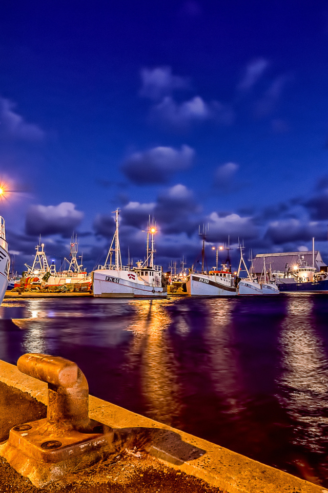 Вечер в порту