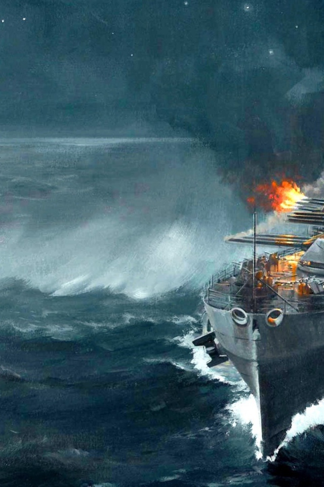 Ночной морской бой