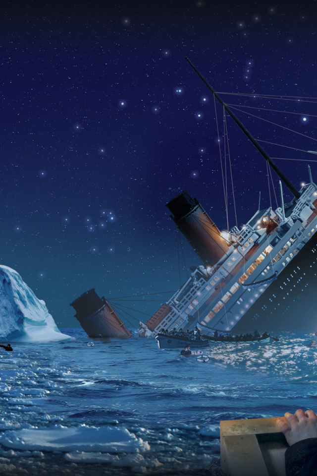 Тонущий Титаник