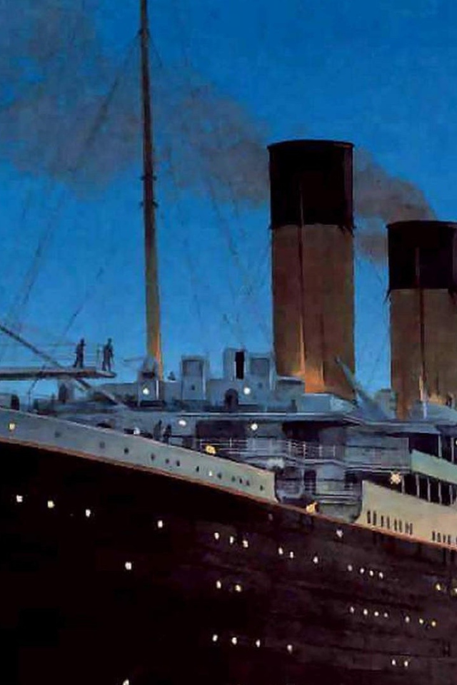 Titanic under the British flag