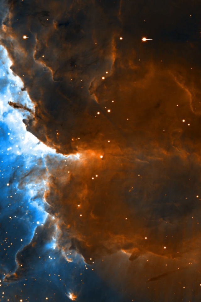 Столкновение разных туманностей